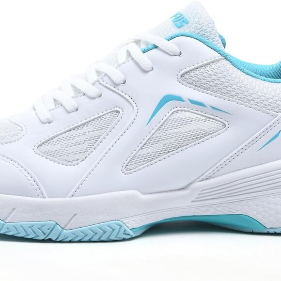 Shoes - Women's Pickleball Shoes Non-Slip Breathable Cushioning Court Shoes Size 7.5